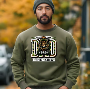 Sweatshirt - Dad the Lion the King