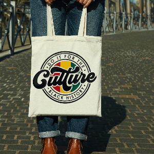 Canvas Tote Bag - Do It For The Culture