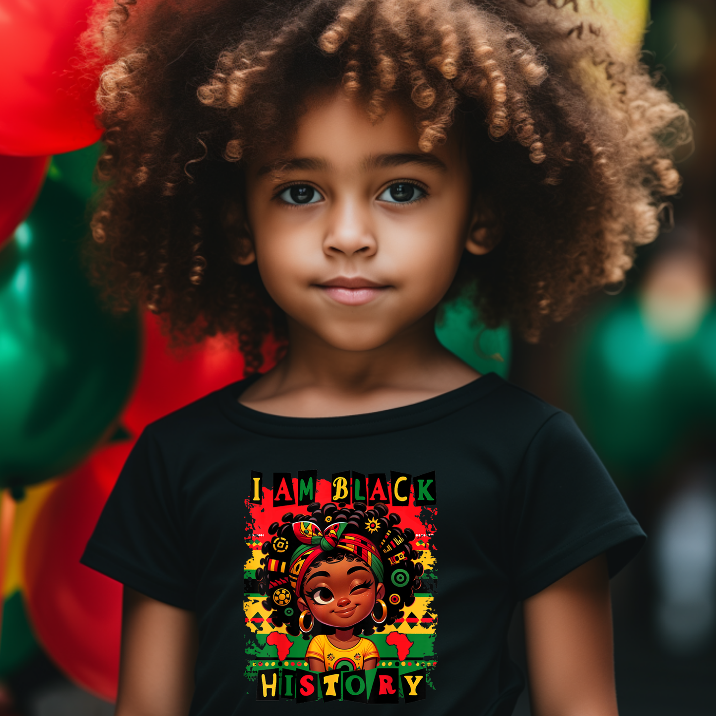 I Am A Black History -Girls (KIDS)