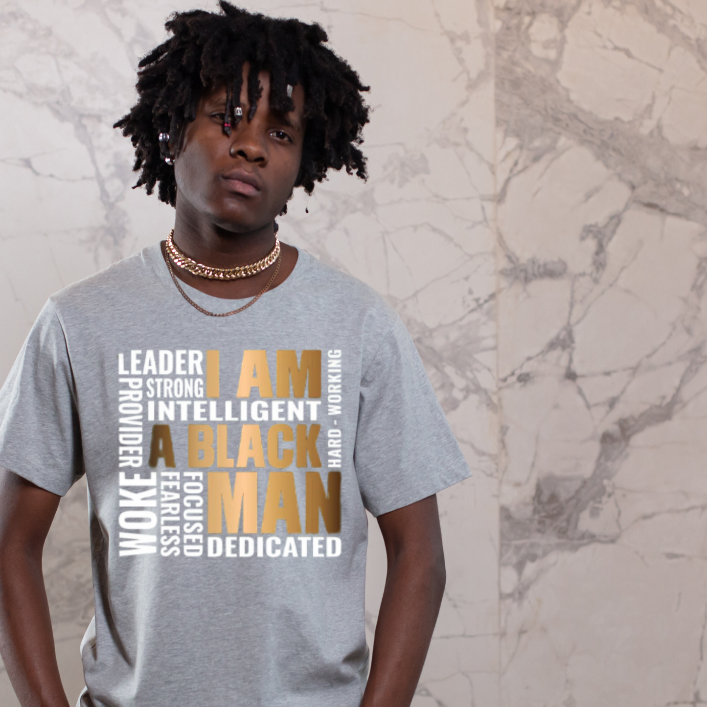 Short Sleeve T-Shirt - I Am A Black Man
