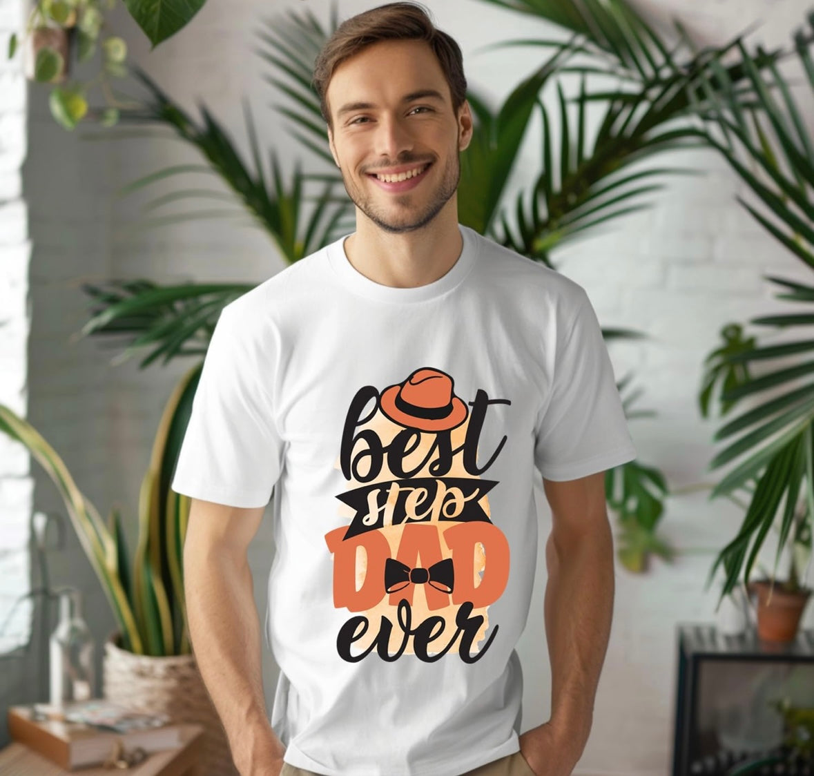 Short Sleeve T-Shirt - Best Step Dad