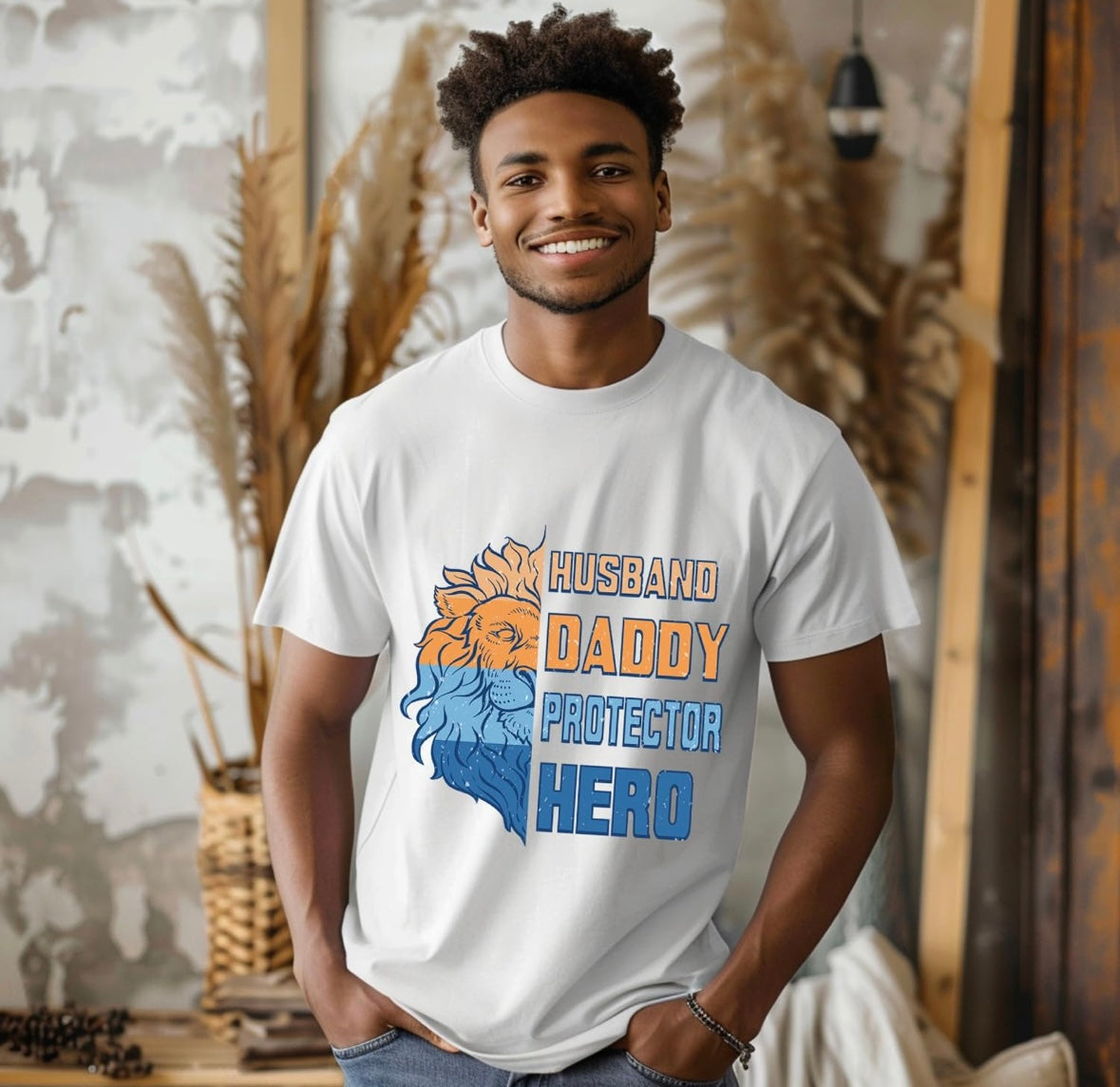 Short Sleeve T-Shirt - Dad Protector Hero