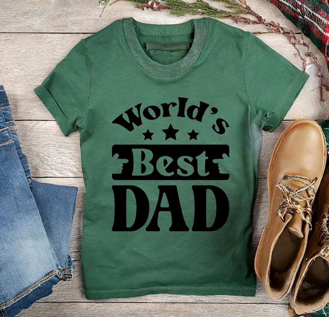 Short Sleeve T-Shirt - World's Best Dad
