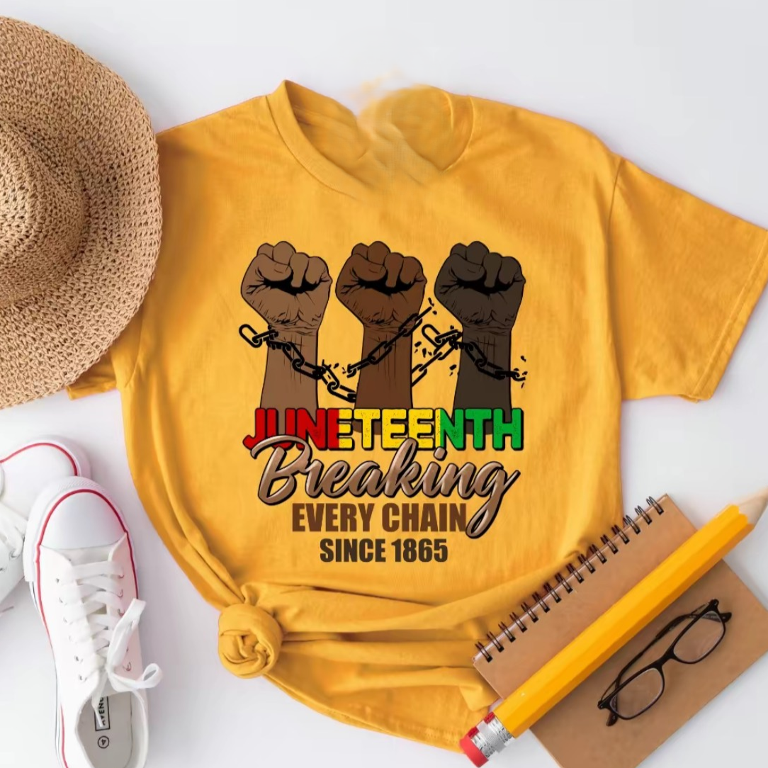 Break Every Chain Juneteenth T-Shirt