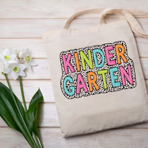 Canvas Tote Bag - Kindergarten