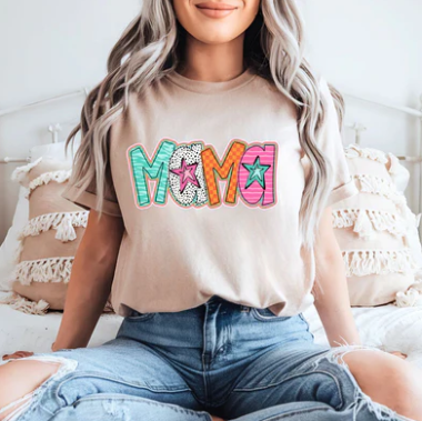 Short Sleeve T-Shirt - Mama Stars