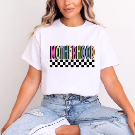 Short Sleeve T-Shirt - Motherhood Colorful