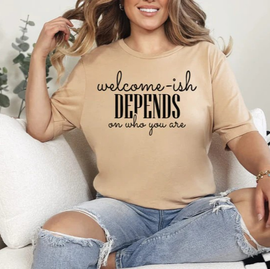 Short Sleeve T-shirt - Welcome-ish