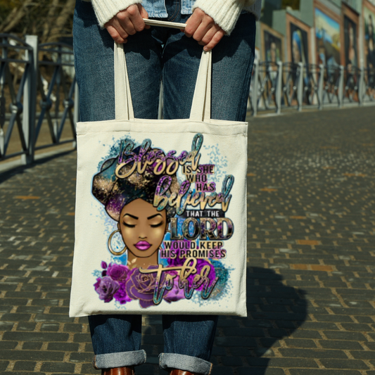 Blessed is She Tote