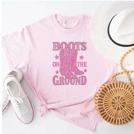 Boots on the Ground Rhinestones