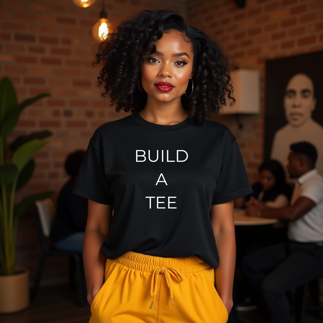 Custom DTF Print & Press on T-shirt