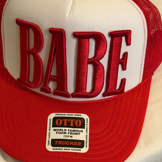 BABE Trucker Hat - Red