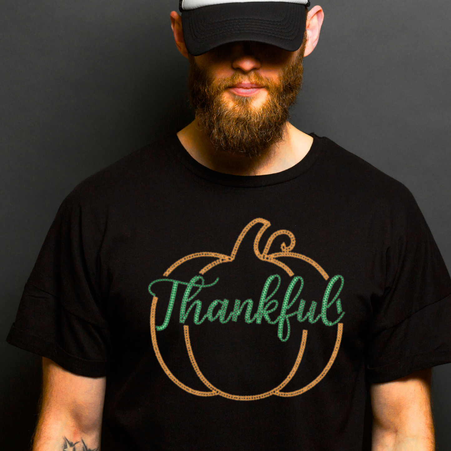 Thankful Rhinestone Tee
