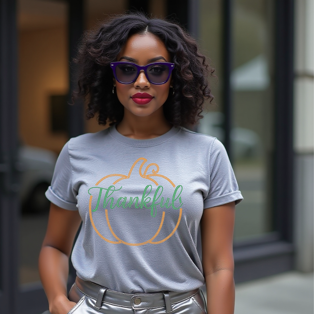 Thankful Rhinestone Tee