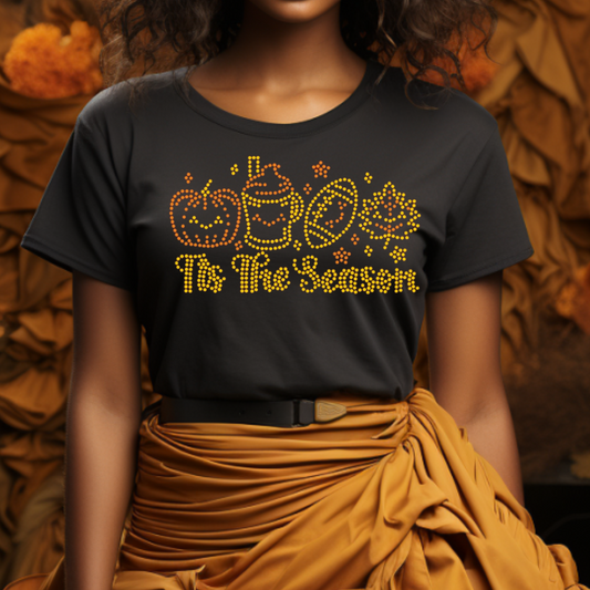 Rhinestone 'Tis the Season Tee
