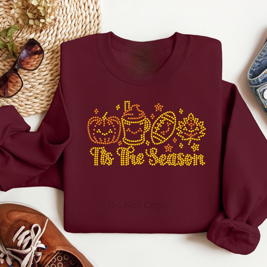 Rhinestone 'Tis the Season Sweatshirt