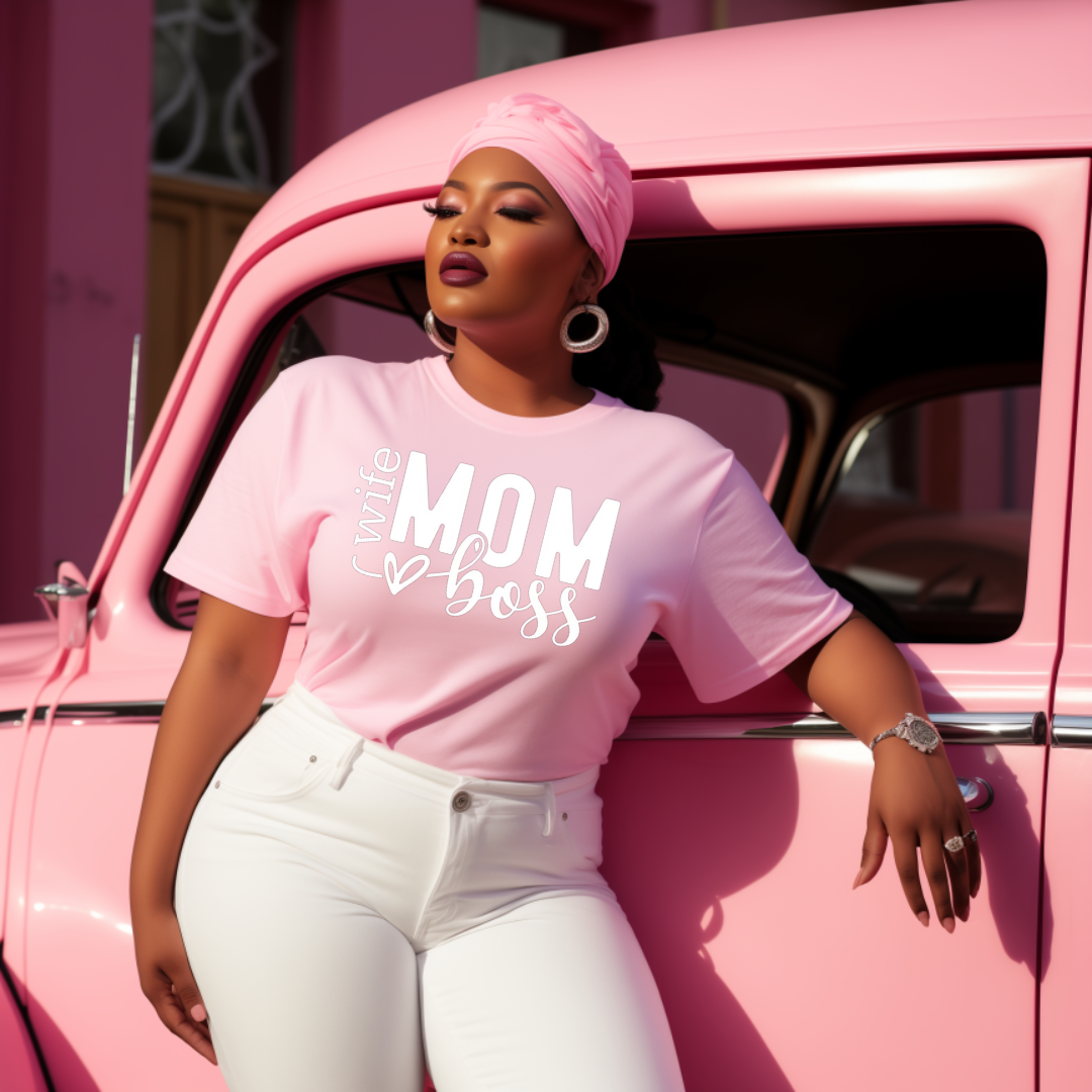 Wife, Mom, Boss Tee