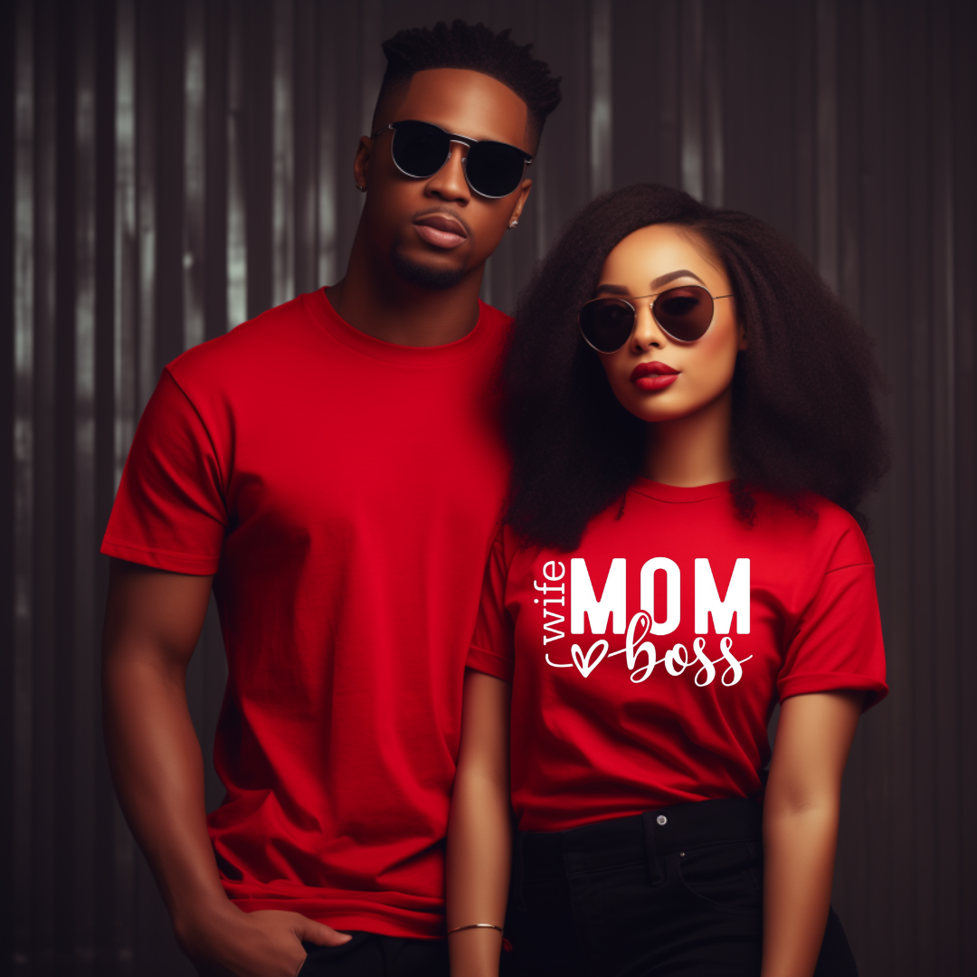 Wife, Mom, Boss Tee