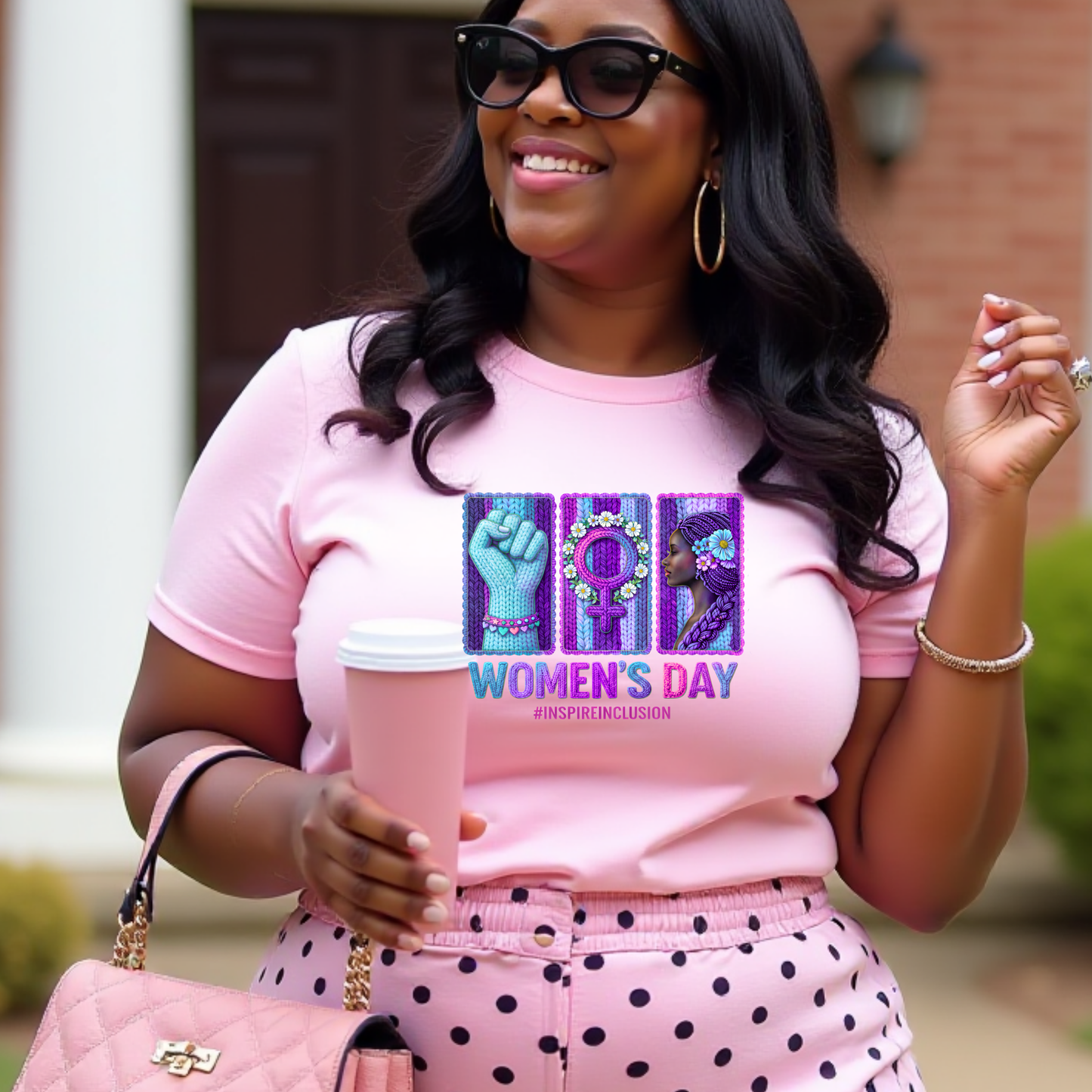 Women's Day -Inspire Inclusion Tee